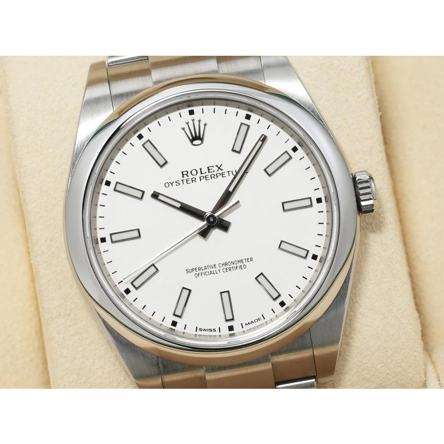 ロレックス オイスターパーペチュアル39 Ref.114300 ステンレススチール ホワイト文字盤 | オイスター パーペチュアル | 02