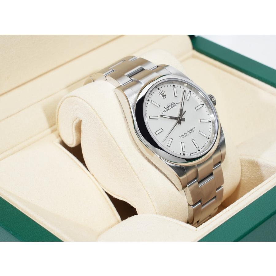 ロレックス オイスターパーペチュアル39 Ref.114300 ステンレススチール ホワイト文字盤 | オイスター パーペチュアル | 04
