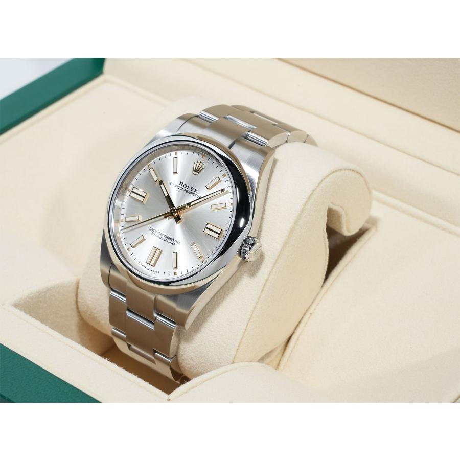 ロレックス オイスターパーペチュアル41 Ref.124300 ステンレススチール シルバー文字盤 | オイスター パーペチュアル | 03