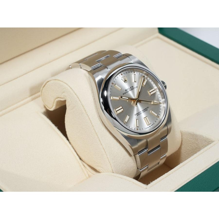 ロレックス オイスターパーペチュアル41 Ref.124300 ステンレススチール シルバー文字盤 | オイスター パーペチュアル | 04