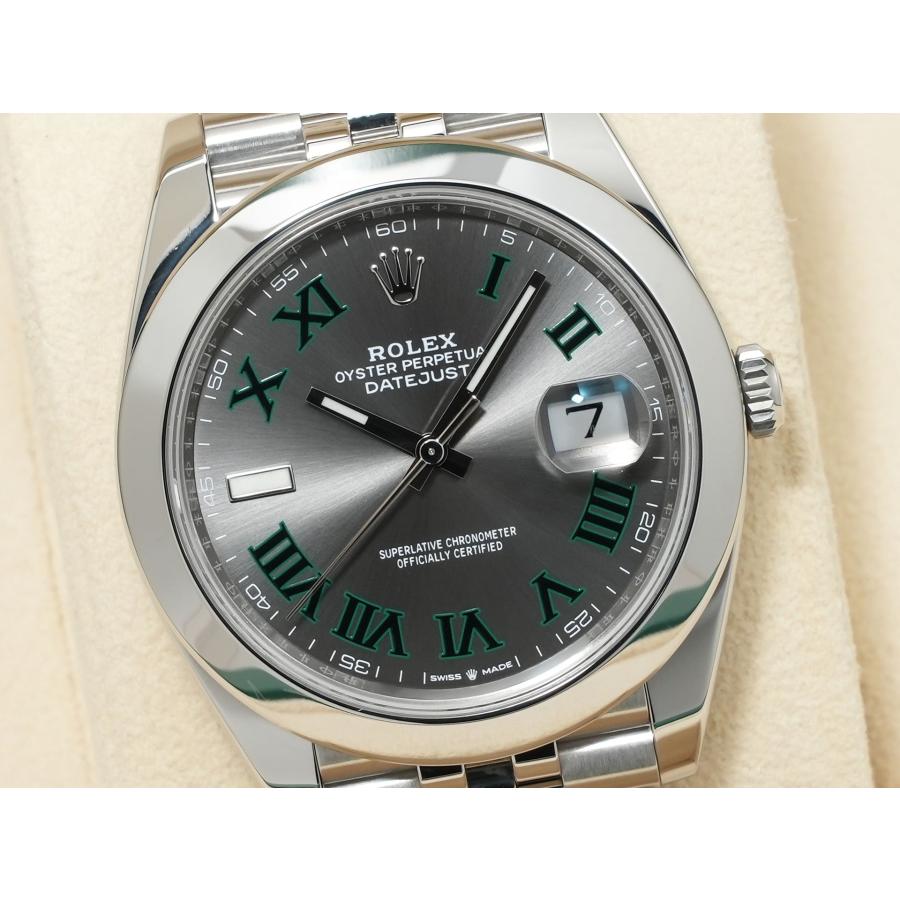 ロレックス デイトジャスト41 Ref.126300 ステンレススチール スレートローマン文字盤 ジュビリーブレスレット | デイトジャスト | 02