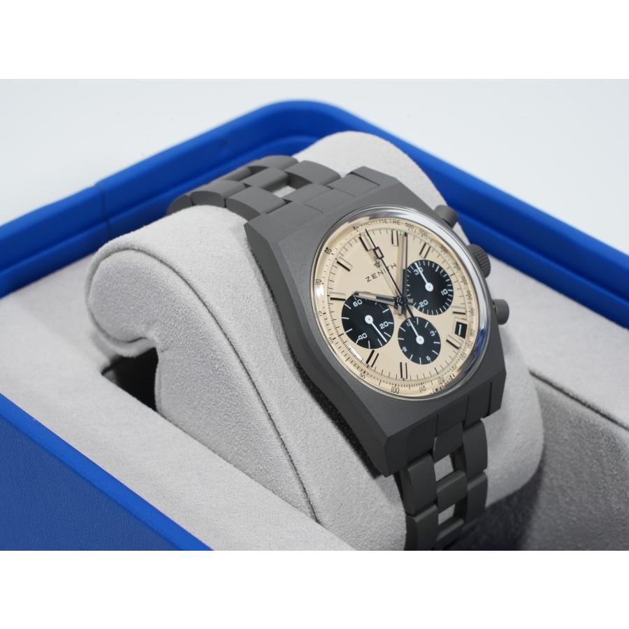 ゼニス クロノマスター リバイバル 次元大介エディション Ref.97.L384.400/04.M384 チタン ベージュ文字盤 | ZENITH（時計） | 04