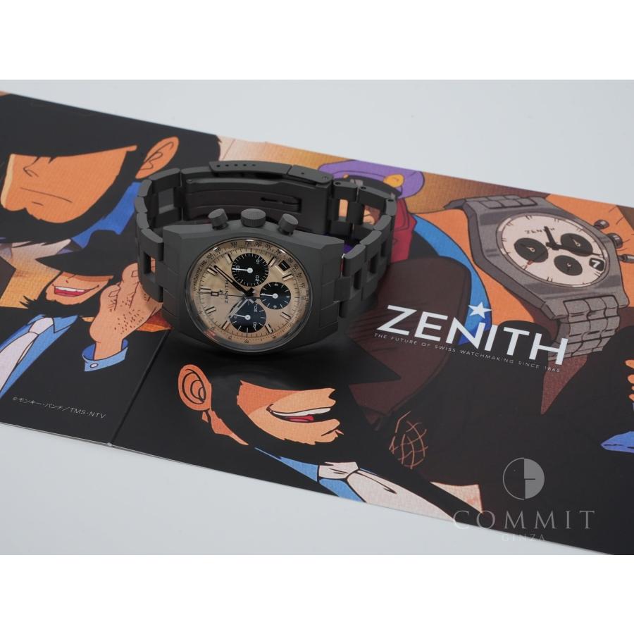 ゼニス クロノマスター リバイバル 次元大介エディション Ref.97.L384.400/04.M384 チタン ベージュ文字盤 | ZENITH（時計） | 08