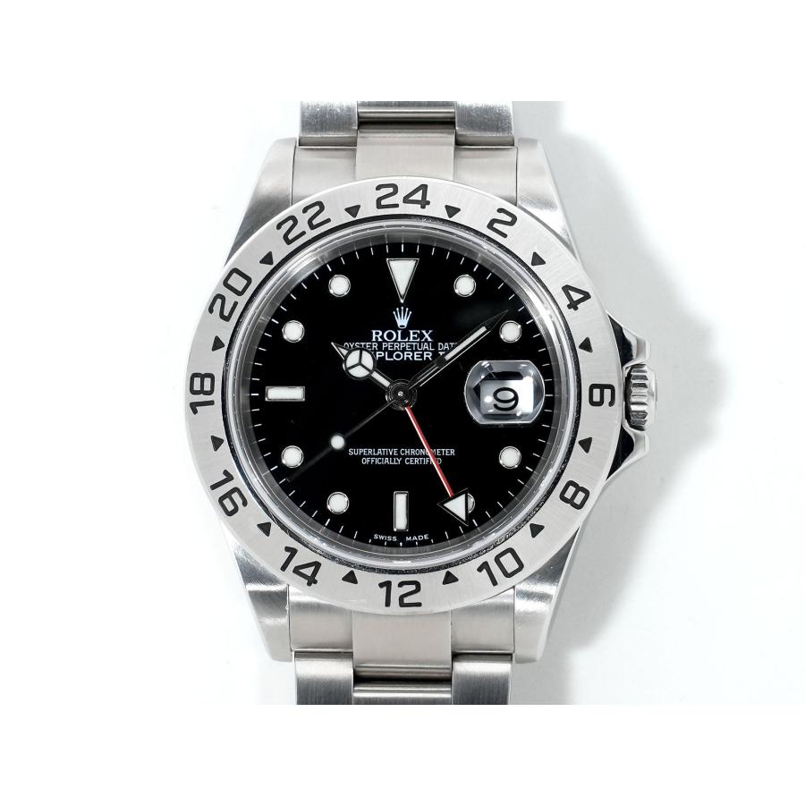 ロレックス エクスプローラーII Ref.16570 ステンレススチール ブラック文字盤 オイスターブレスレット | エクスプローラーII | 01