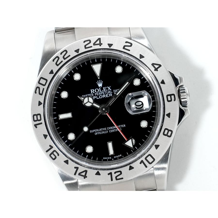 ロレックス エクスプローラーII Ref.16570 ステンレススチール ブラック文字盤 オイスターブレスレット | エクスプローラーII | 02