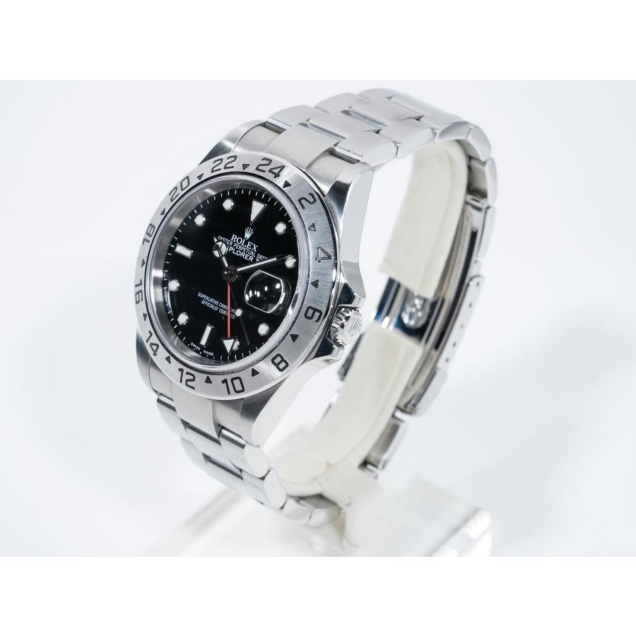 ロレックス エクスプローラーII Ref.16570 ステンレススチール ブラック文字盤 オイスターブレスレット | エクスプローラーII | 03