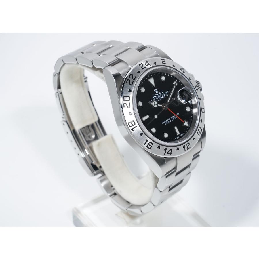 ロレックス エクスプローラーII Ref.16570 ステンレススチール ブラック文字盤 オイスターブレスレット | エクスプローラーII | 04