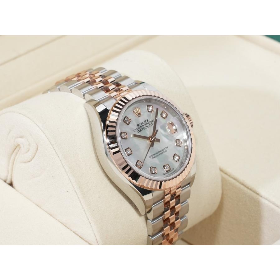 ロレックス デイトジャスト Ref.279171NG ステンレススチール/エバーローズゴールド ホワイトシェル文字盤 | デイトジャスト | 04