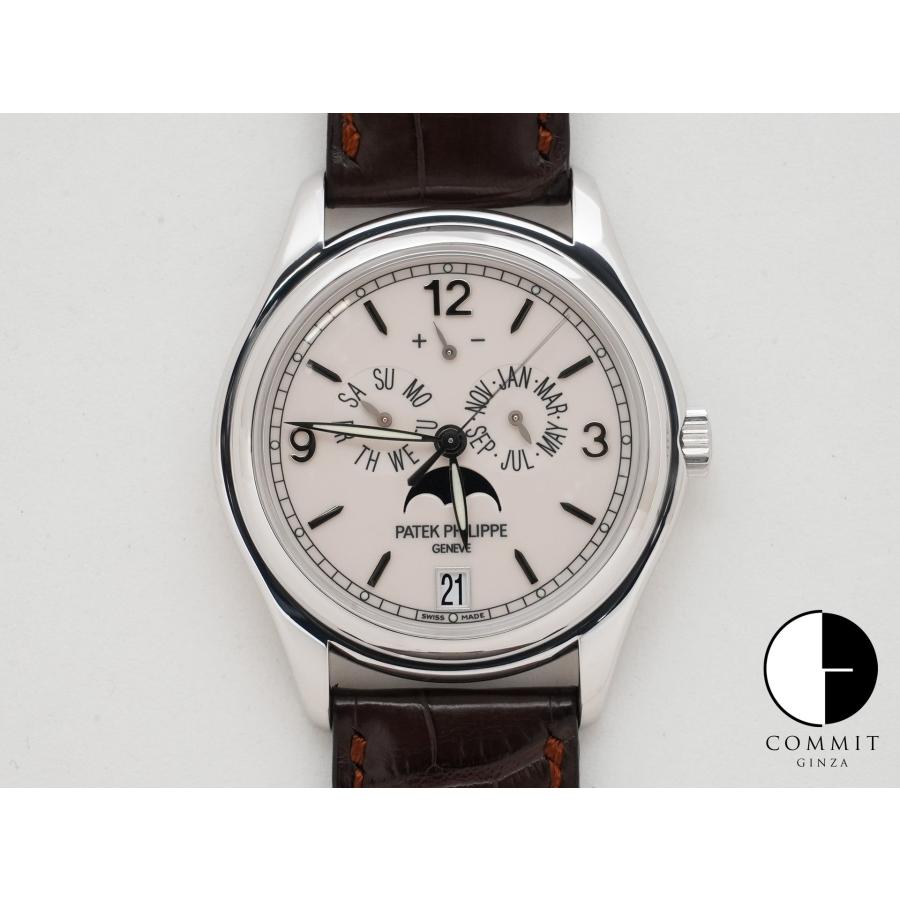 パテックフィリップ アニュアルカレンダー ムーンフェイズ Ref.5146G-001 18KWG アイボリー文字盤 | PATEK PHILIPPE