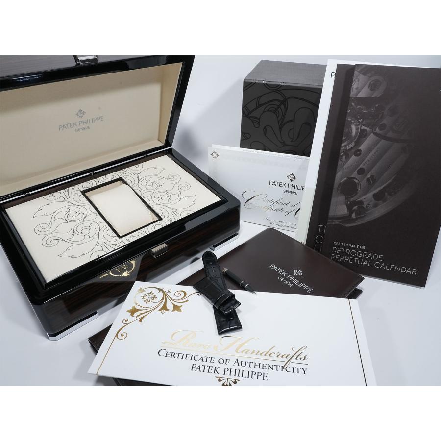 パテックフィリップ パーペチュアルカレンダー レトログラード Ref.5160/500G-001 ホワイトゴールド シルバー文字盤 | PATEK PHILIPPE | 12