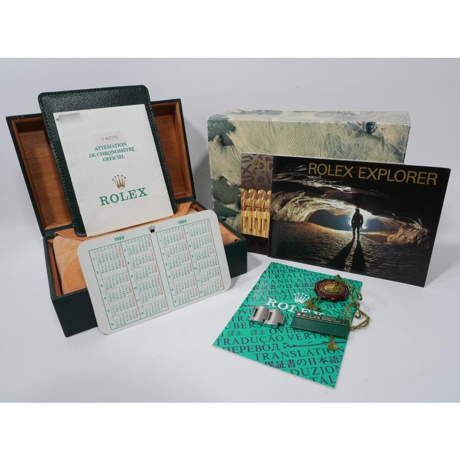 ロレックス エクスプローラーI Ref.14270 SS ブラック文字盤 | エクスプローラー（ROLEX） | 09