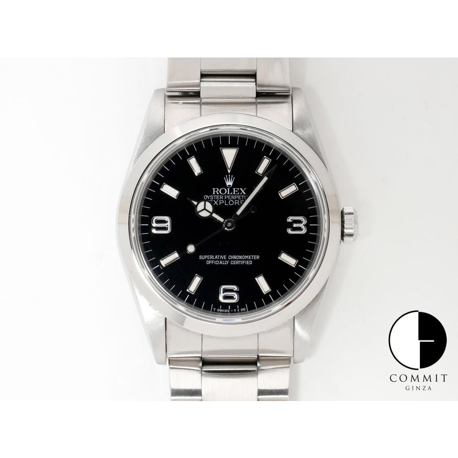 ロレックス エクスプローラーI Ref.14270 ステンレススチール ブラック文字盤 オイスターブレスレット | エクスプローラー（ROLEX）
