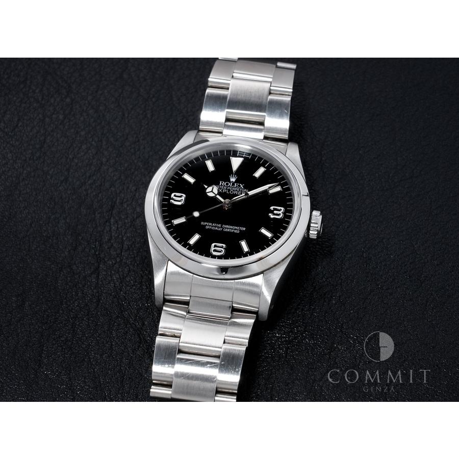 ロレックス エクスプローラーI Ref.14270 ステンレススチール ブラック文字盤 オイスターブレスレット | エクスプローラー（ROLEX） | 10