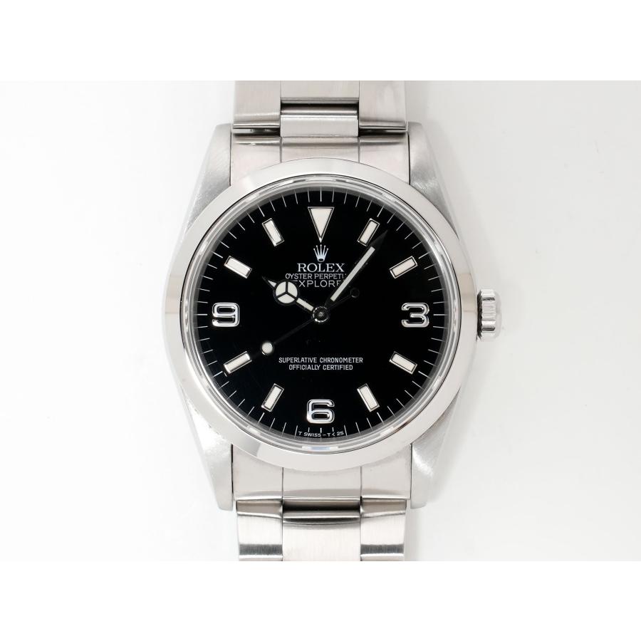 ロレックス エクスプローラーI Ref.14270 ステンレススチール ブラック文字盤 オイスターブレスレット | エクスプローラー（ROLEX） | 01