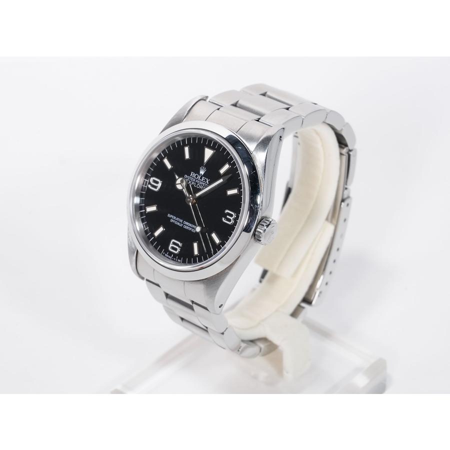 ロレックス エクスプローラーI Ref.14270 ステンレススチール ブラック文字盤 オイスターブレスレット | エクスプローラー（ROLEX） | 03