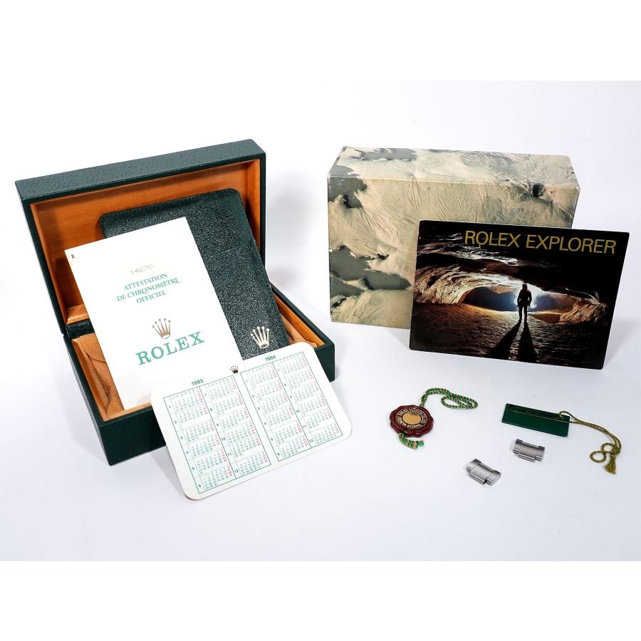 ロレックス エクスプローラーI Ref.14270 ステンレススチール ブラック文字盤 オイスターブレスレット | エクスプローラー（ROLEX） | 09