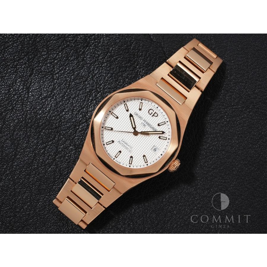 ジラールペルゴ ロレアート Ref.81005-52-132-52A 18KPG シルバー文字盤 | ジラール・ペルゴ | 10