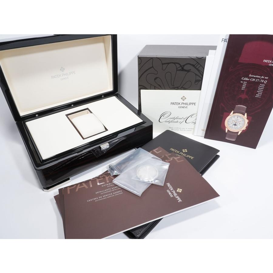 パテックフィリップ パーペチュアルカレンダー クロノグラフ Ref.5971P-001 プラチナ ブラック文字盤 | PATEK PHILIPPE | 11