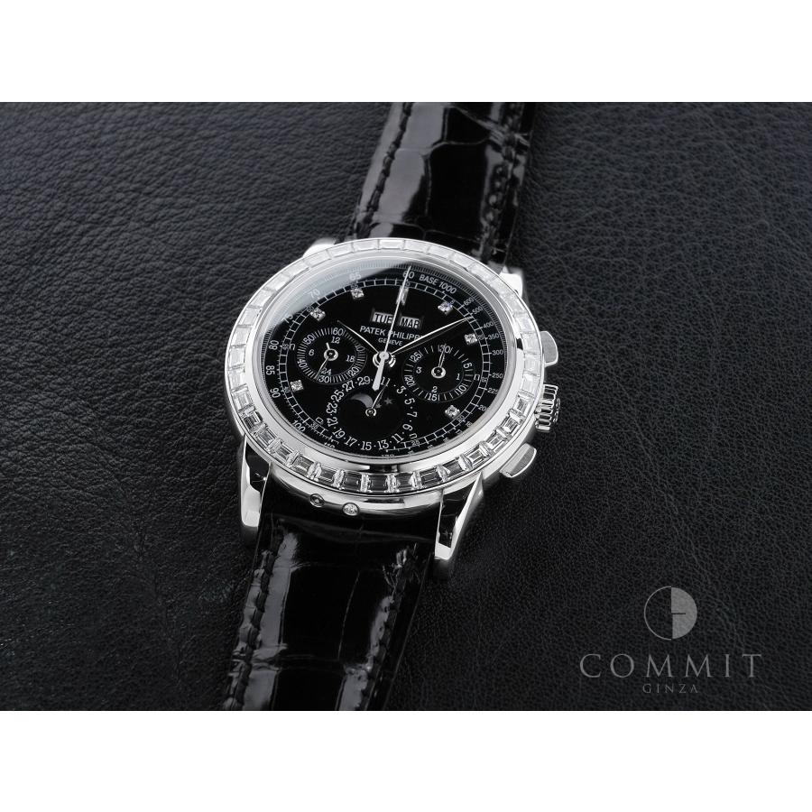パテックフィリップ パーペチュアルカレンダー クロノグラフ Ref.5971P-001 プラチナ ブラック文字盤 | PATEK PHILIPPE | 12