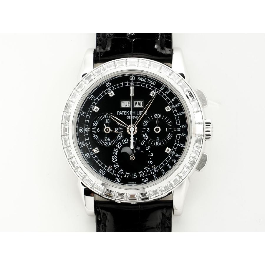 パテックフィリップ パーペチュアルカレンダー クロノグラフ Ref.5971P-001 プラチナ ブラック文字盤 | PATEK PHILIPPE | 01