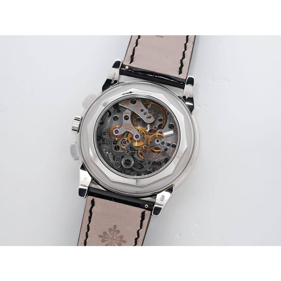パテックフィリップ パーペチュアルカレンダー クロノグラフ Ref.5971P-001 プラチナ ブラック文字盤 | PATEK PHILIPPE | 05