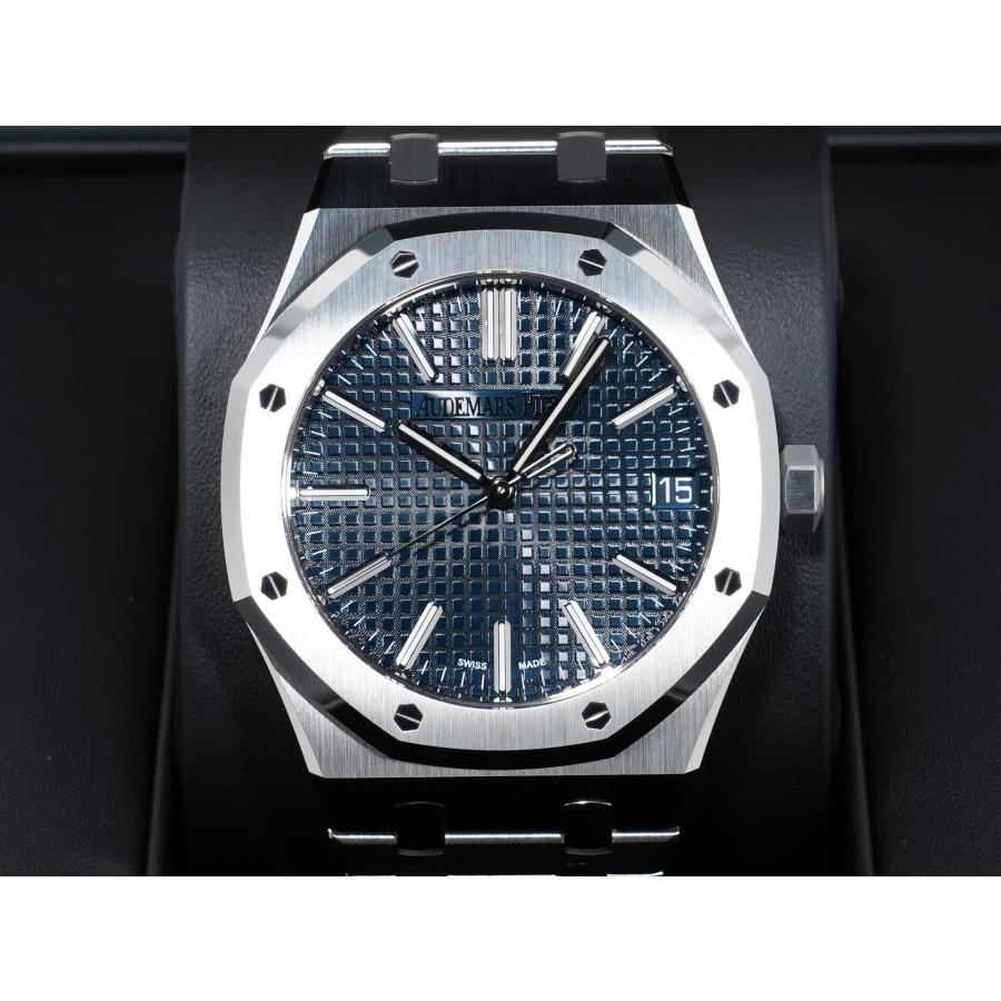 オーデマピゲ ロイヤルオーク Ref.15510ST.OO.1320ST.06 ステンレススチール ナイトブルー文字盤 | ロイヤルオーク | 01