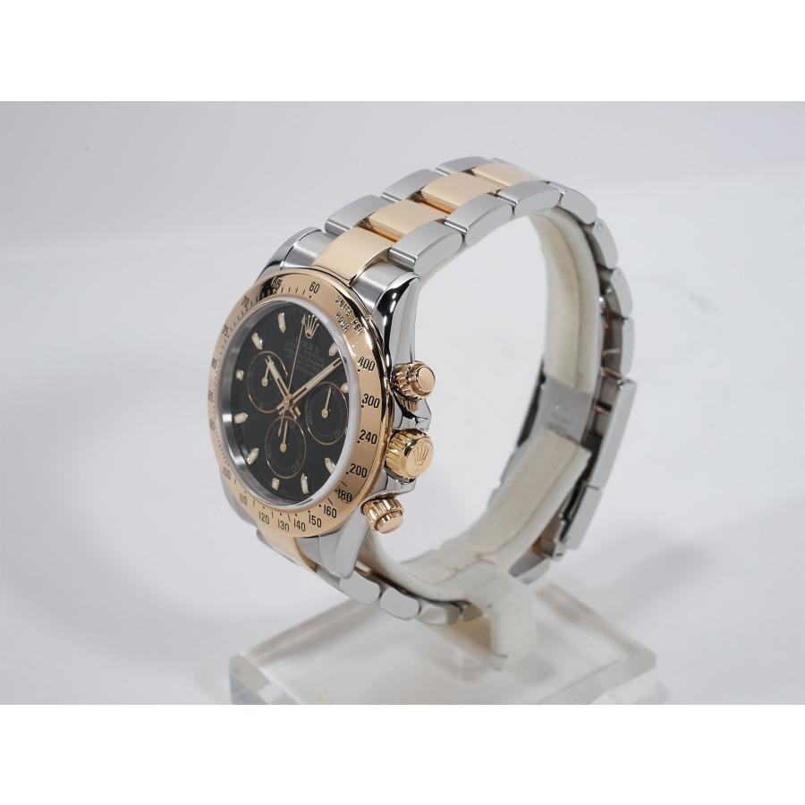 ロレックス デイトナ Ref.116523 SS/YG ブラック文字盤 | コスモグラフ デイトナ | 03