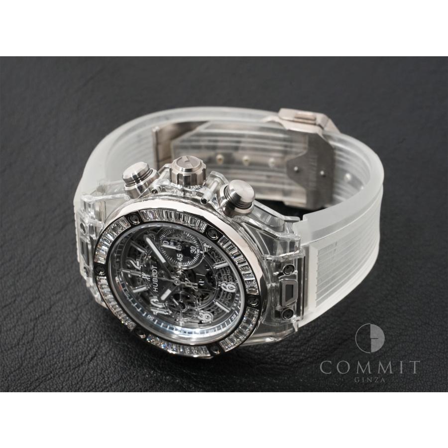 ウブロ ビッグバン ウニコ サファイアバゲット Ref.411.JX.4802.RT.1904 サファイアクリスタル スケルトン文字盤 | HUBLOT | 10