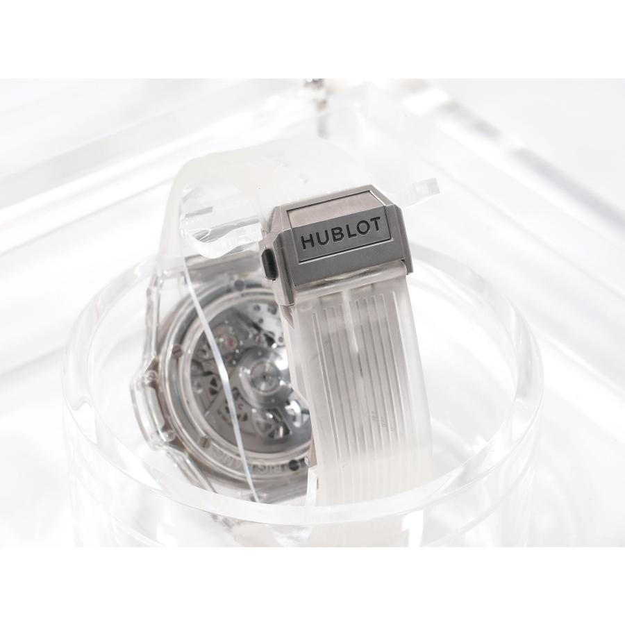 ウブロ ビッグバン ウニコ サファイアバゲット Ref.411.JX.4802.RT.1904 サファイアクリスタル スケルトン文字盤 | HUBLOT | 06