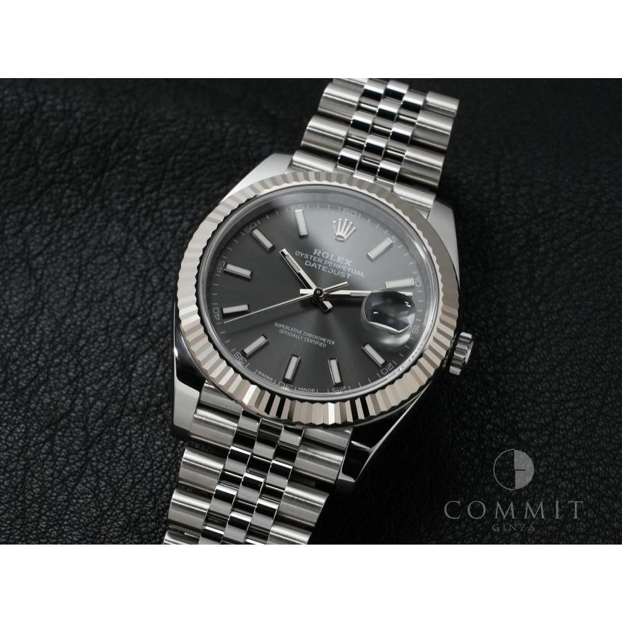 ロレックス デイトジャスト41 Ref.126334 ステンレススチール/ホワイトゴールド スレート文字盤 ジュビリーブレスレット | デイトジャスト | 10