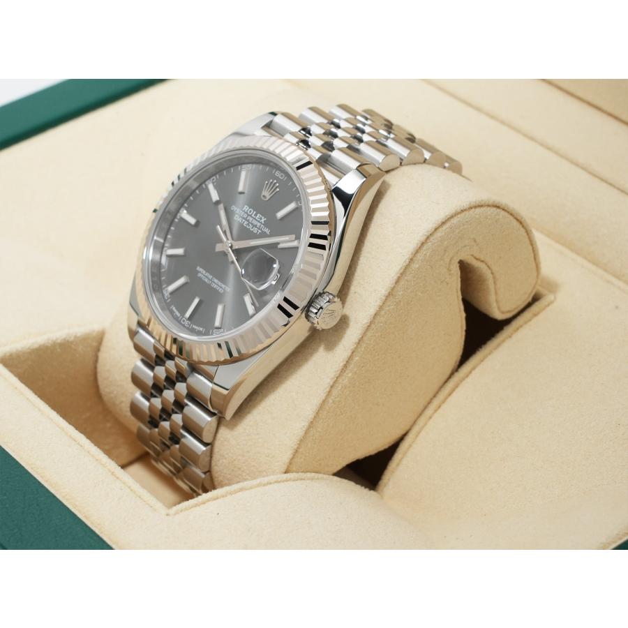 ロレックス デイトジャスト41 Ref.126334 ステンレススチール/ホワイトゴールド スレート文字盤 ジュビリーブレスレット | デイトジャスト | 03