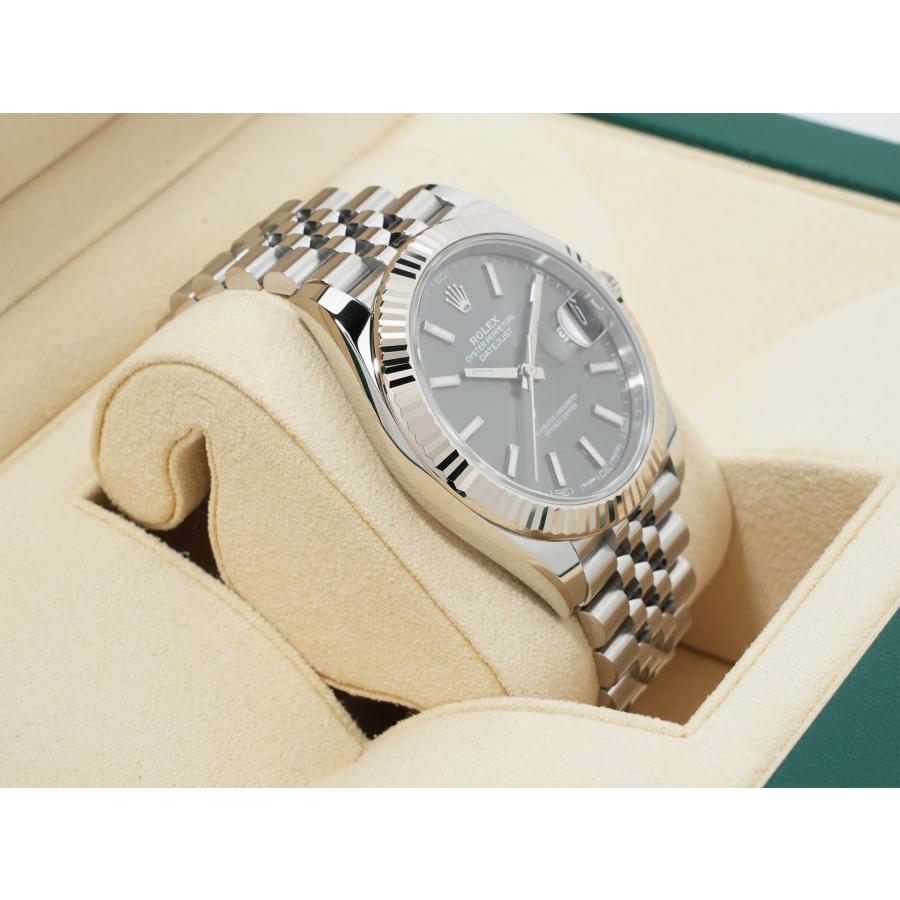ロレックス デイトジャスト41 Ref.126334 ステンレススチール/ホワイトゴールド スレート文字盤 ジュビリーブレスレット | デイトジャスト | 04