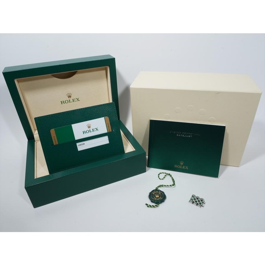 ロレックス デイトジャスト41 Ref.126334 ステンレススチール/ホワイトゴールド スレート文字盤 ジュビリーブレスレット | デイトジャスト | 09