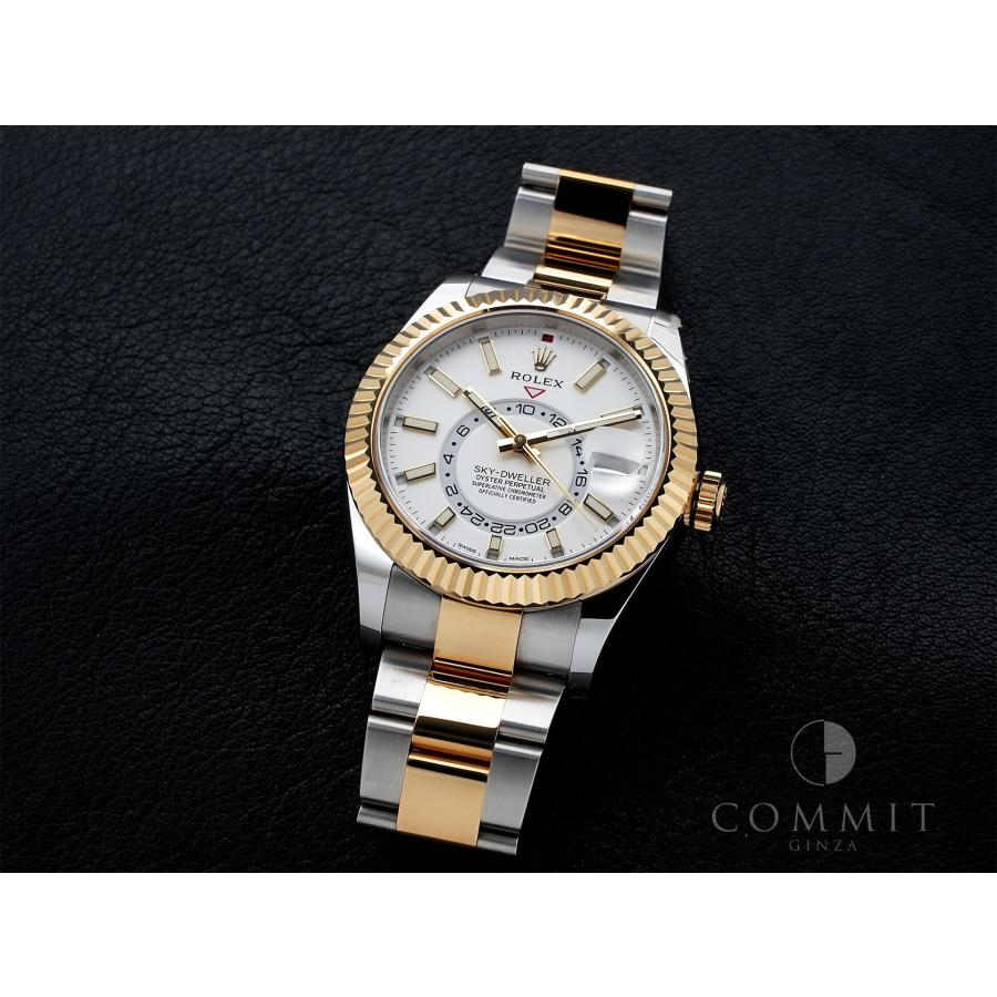 ロレックス スカイドゥエラー Ref.326933 ステンレススチール/イエローゴールド ホワイト文字盤 オイスターブレスレット | スカイドゥエラー | 10