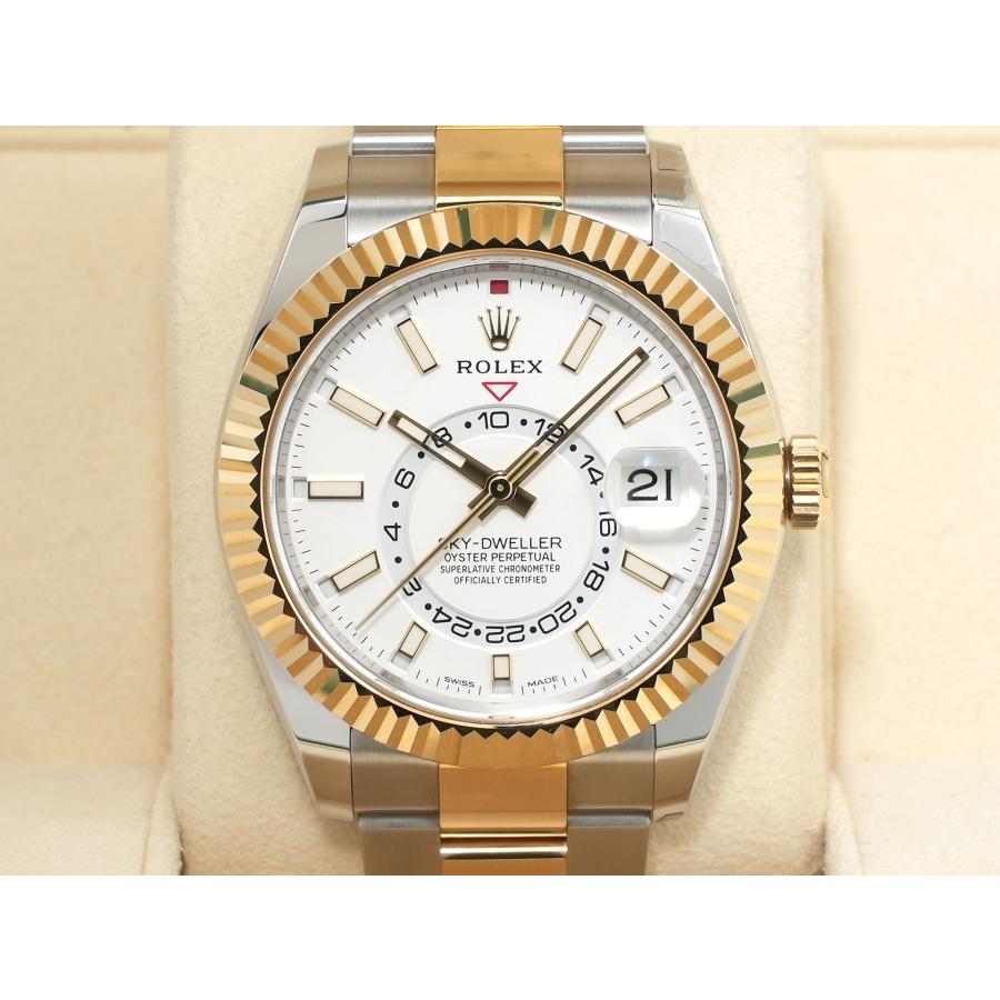 ロレックス スカイドゥエラー Ref.326933 ステンレススチール/イエローゴールド ホワイト文字盤 オイスターブレスレット | スカイドゥエラー | 01