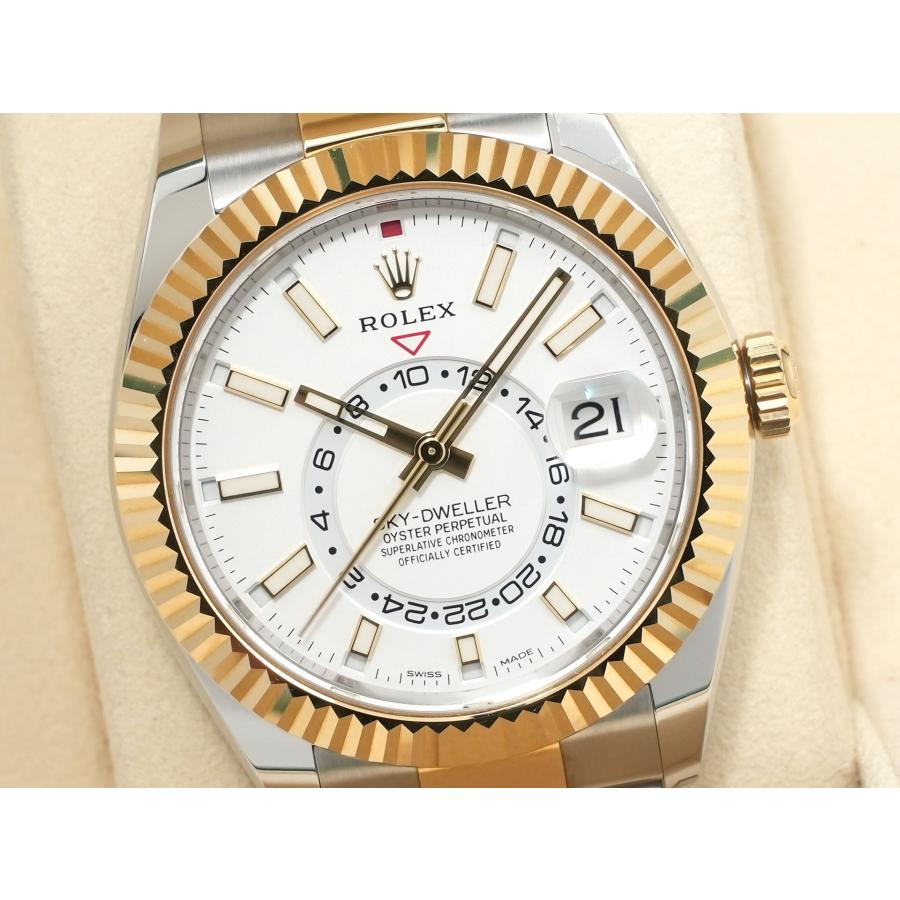 ロレックス スカイドゥエラー Ref.326933 ステンレススチール/イエローゴールド ホワイト文字盤 オイスターブレスレット | スカイドゥエラー | 02