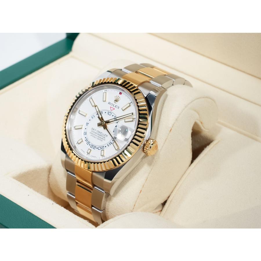 ロレックス スカイドゥエラー Ref.326933 ステンレススチール/イエローゴールド ホワイト文字盤 オイスターブレスレット | スカイドゥエラー | 03