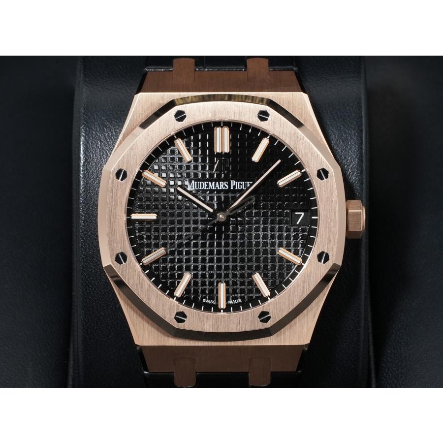 オーデマピゲ ロイヤルオーク Ref.15500OR.OO.D002CR.01 ピンクゴールド ブラック文字盤 | ロイヤルオーク | 01