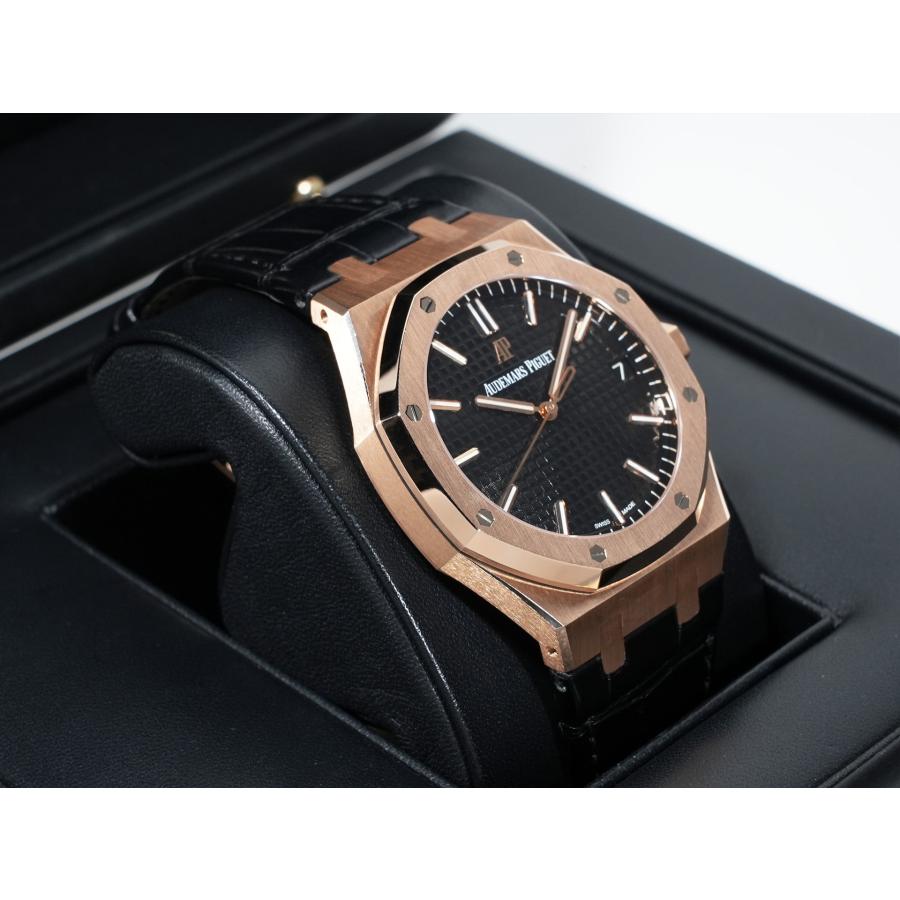 オーデマピゲ ロイヤルオーク Ref.15500OR.OO.D002CR.01 ピンクゴールド ブラック文字盤 | ロイヤルオーク | 04