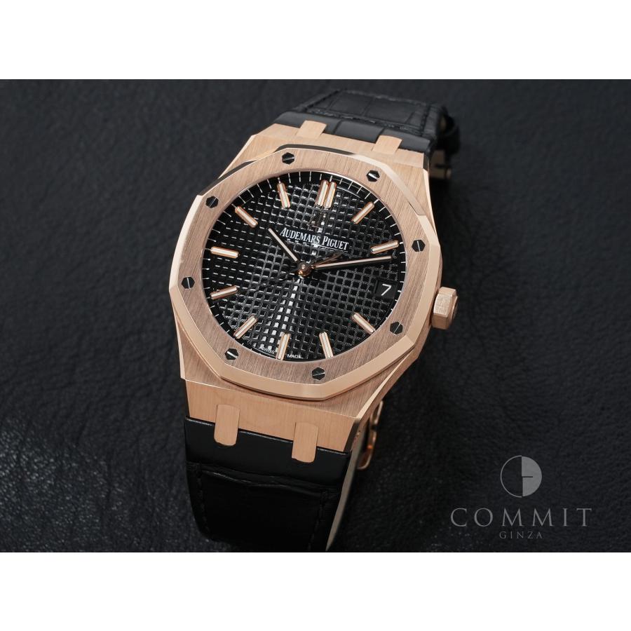 オーデマピゲ ロイヤルオーク Ref.15500OR.OO.D002CR.01 ピンクゴールド ブラック文字盤 | ロイヤルオーク | 09