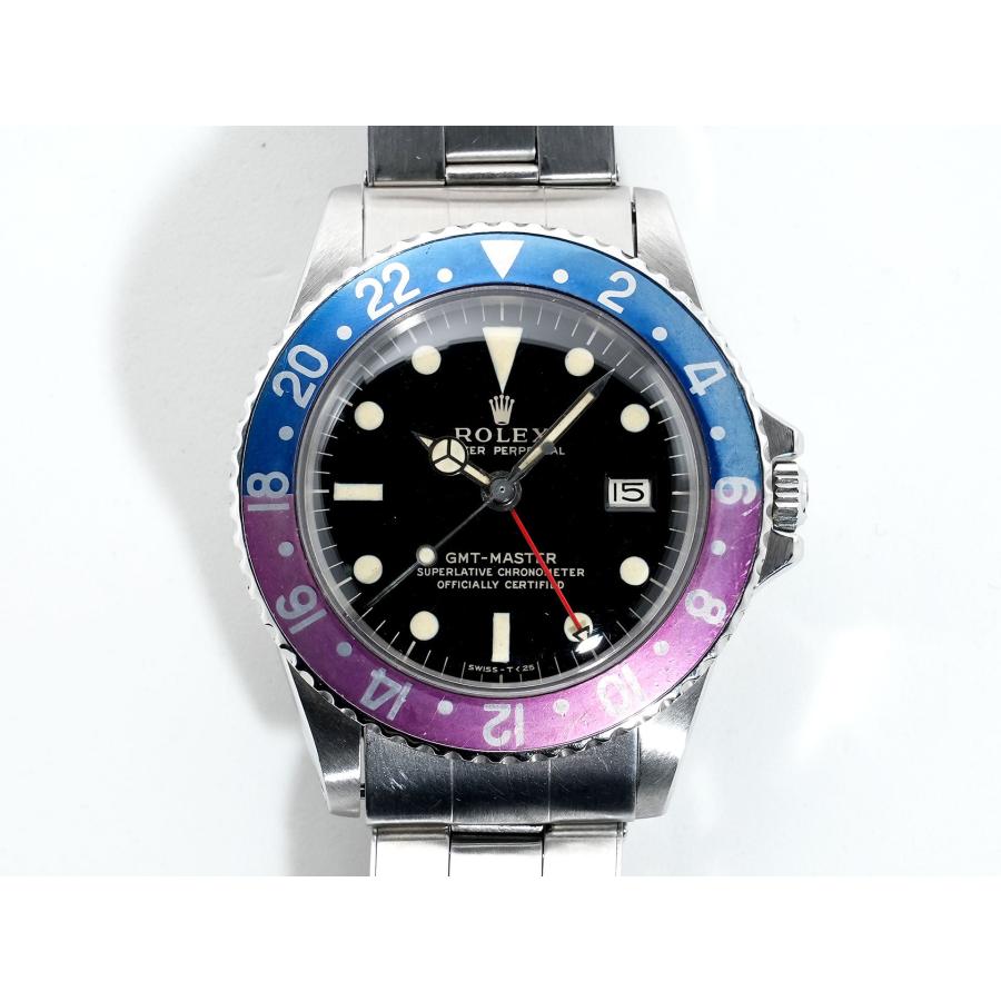 ロレックス GMTマスター Ref.1675 ステンレススチール ブラック文字盤 オイスターブレスレット | GMTマスター | 01
