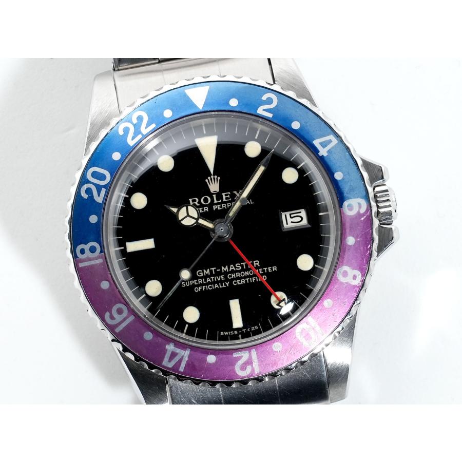 ロレックス GMTマスター Ref.1675 ステンレススチール ブラック文字盤 オイスターブレスレット | GMTマスター | 02