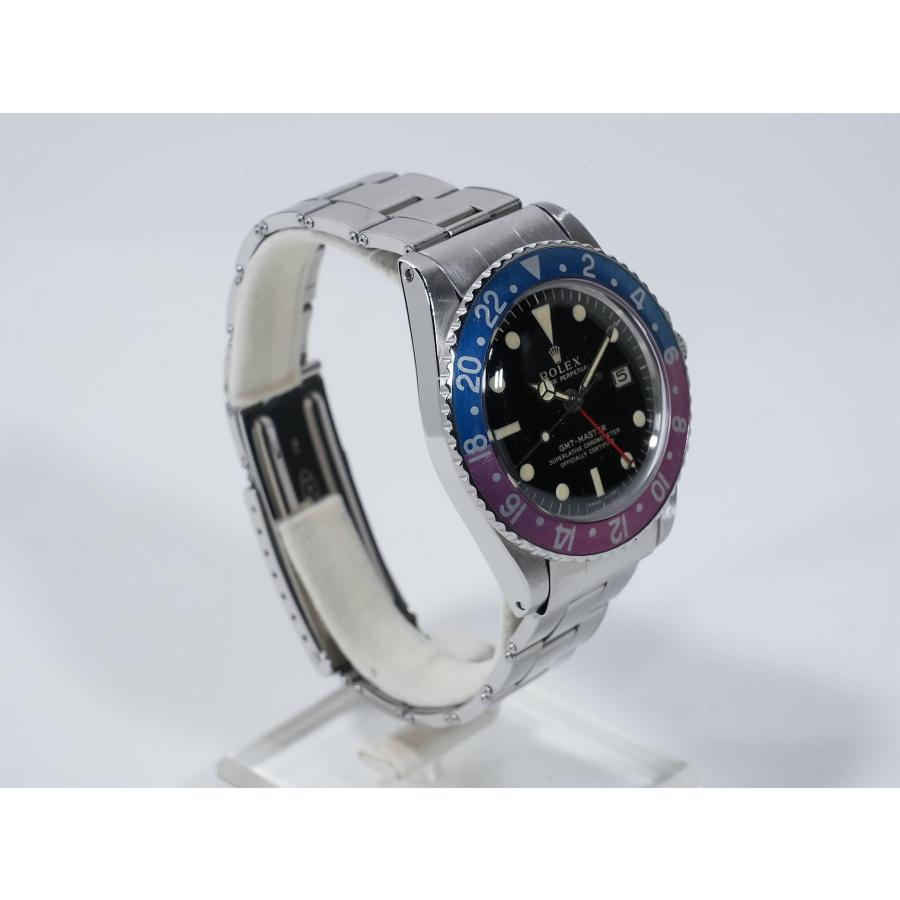 ロレックス GMTマスター Ref.1675 ステンレススチール ブラック文字盤 オイスターブレスレット | GMTマスター | 04