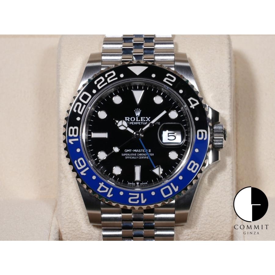 ロレックス GMTマスターII Ref.126710BLNR ステンレススチール ブラック文字盤 ジュビリーブレスレット | GMTマスター