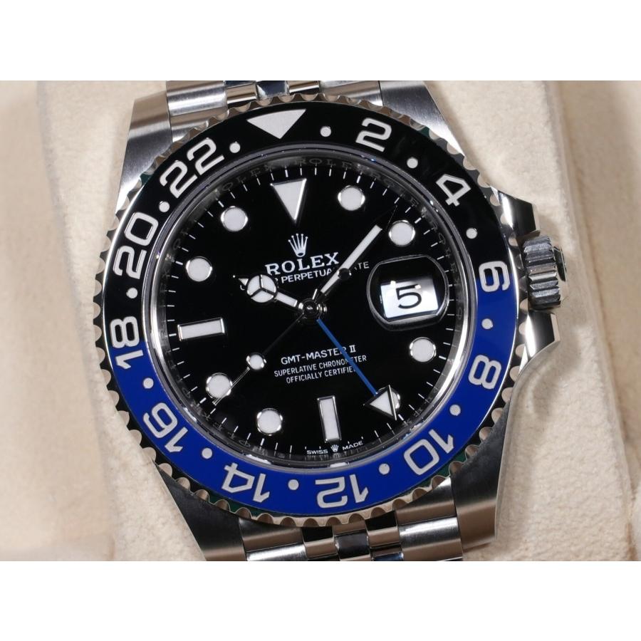ロレックス GMTマスターII Ref.126710BLNR ステンレススチール ブラック文字盤 ジュビリーブレスレット | GMTマスター | 02