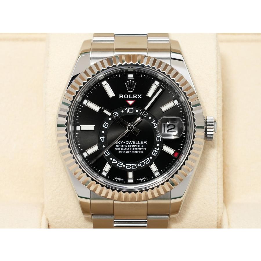 ロレックス スカイドゥエラー Ref.326934 ステンレススチール/ホワイトゴールド ブラック文字盤 オイスターブレスレット | スカイドゥエラー | 01