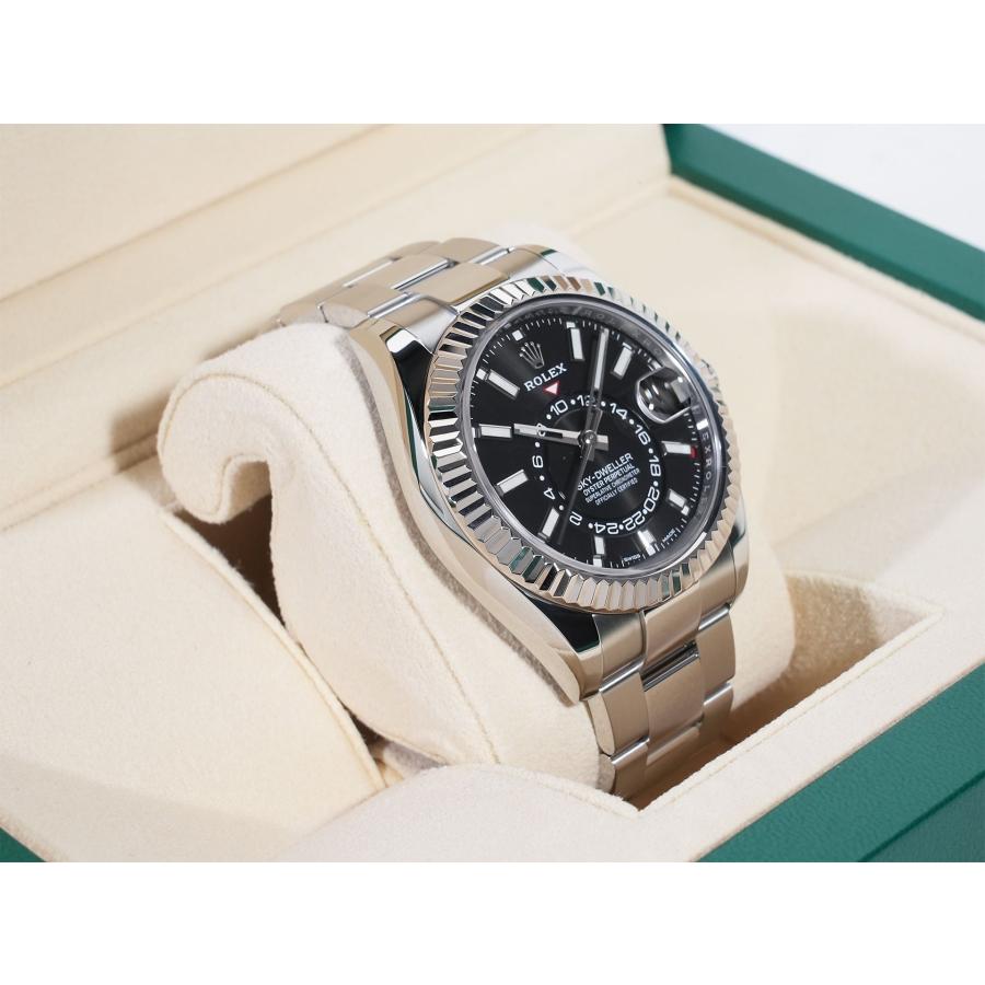 ロレックス スカイドゥエラー Ref.326934 ステンレススチール/ホワイトゴールド ブラック文字盤 オイスターブレスレット | スカイドゥエラー | 04
