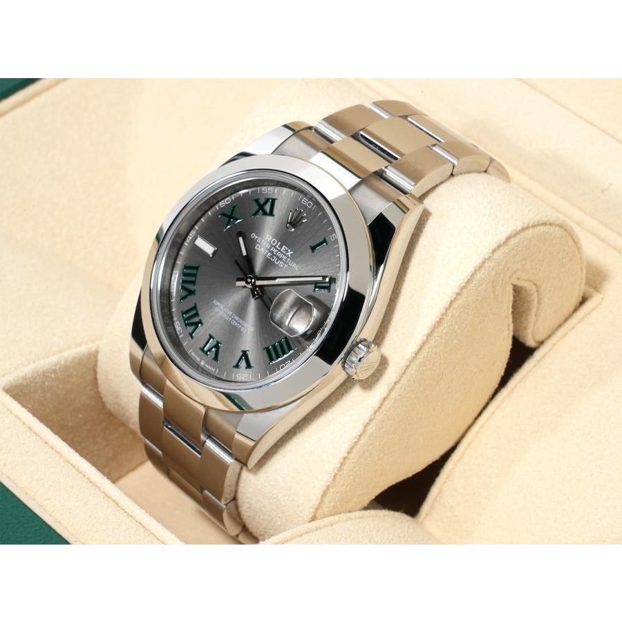 ロレックス デイトジャスト41 Ref.126300 ステンレススチール スレートローマン文字盤 オイスターブレスレット | デイトジャスト | 03