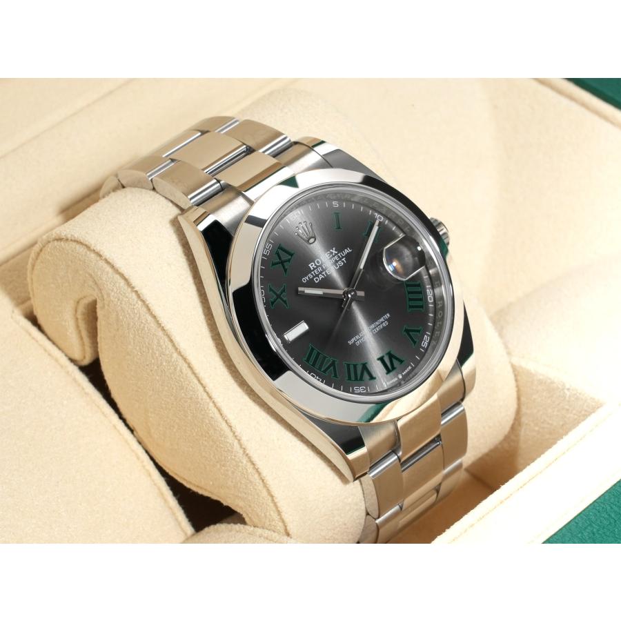 ロレックス デイトジャスト41 Ref.126300 ステンレススチール スレートローマン文字盤 オイスターブレスレット | デイトジャスト | 04