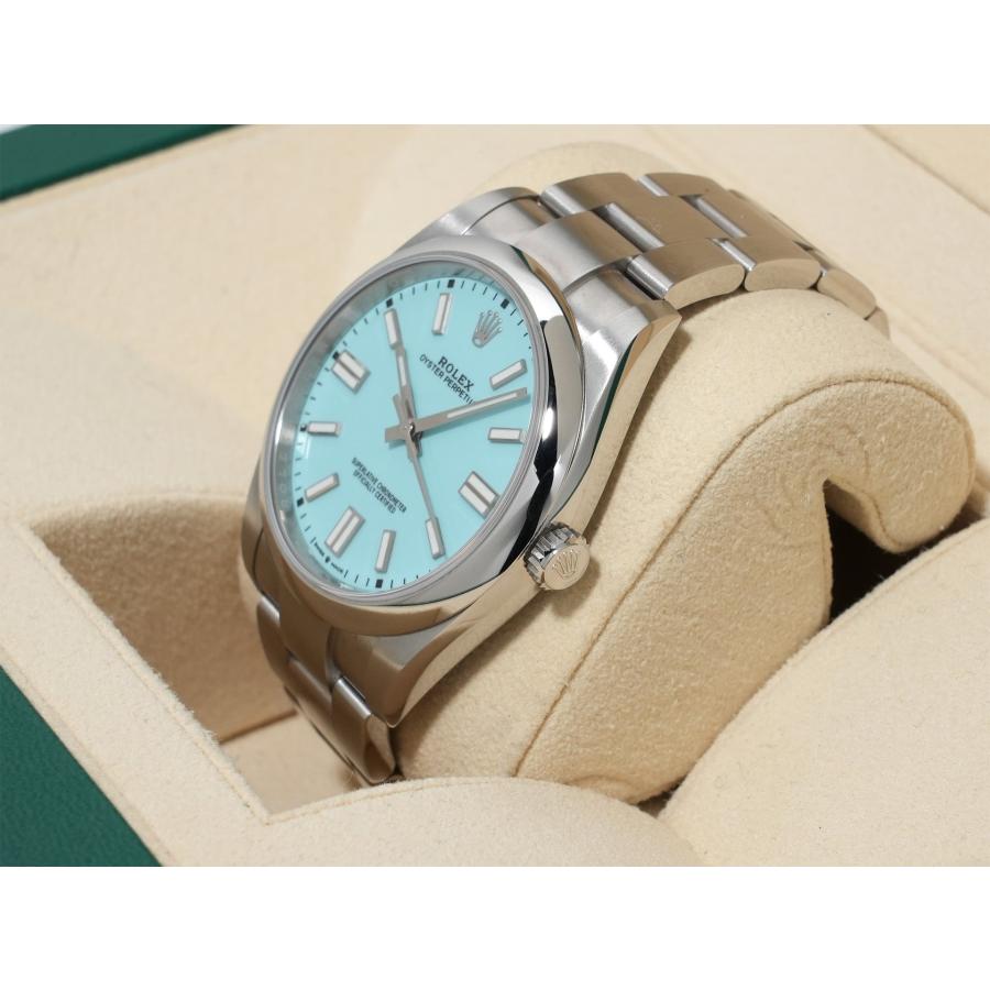 ロレックス オイスターパーペチュアル41 Ref.124300 ステンレススチール ターコイズ文字盤 | オイスター パーペチュアル | 03